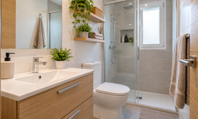 Soluciones para baños pequeños para pisos pequeños