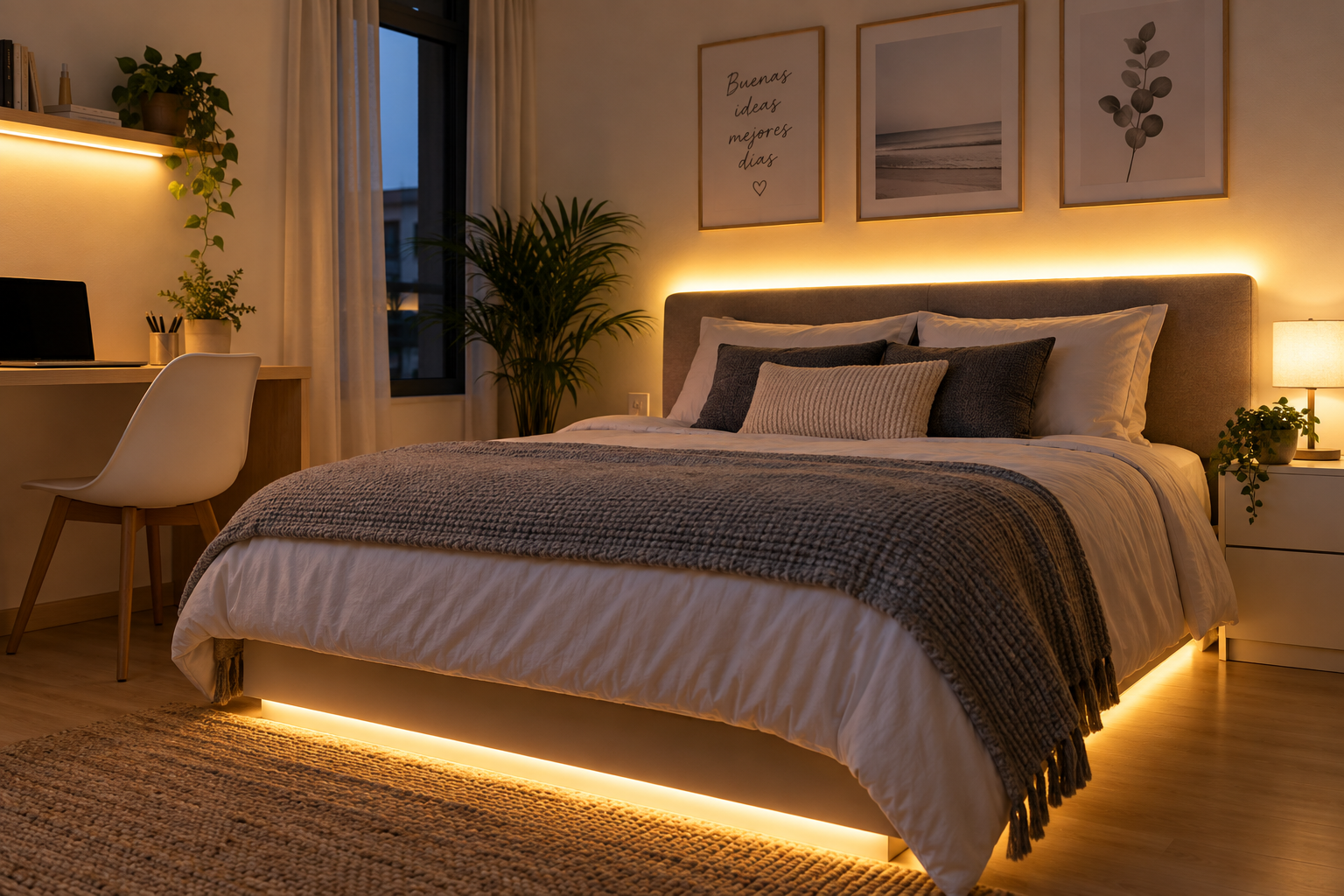 Tiras led para casas de alquiler